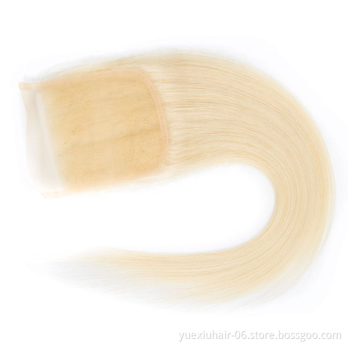 cheap Wholesale Brazilian 100%raw virgin remy#613 human hairHD Transparent 360 13x4 5x5 6x6 Lace closure frontal For Black Women
